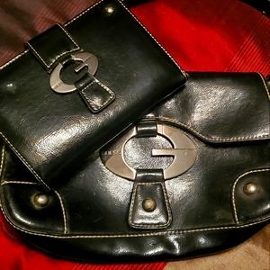 Guess purse and wallet